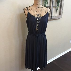 Ann Taylor Loft Dress Sz M. Navy Blue
